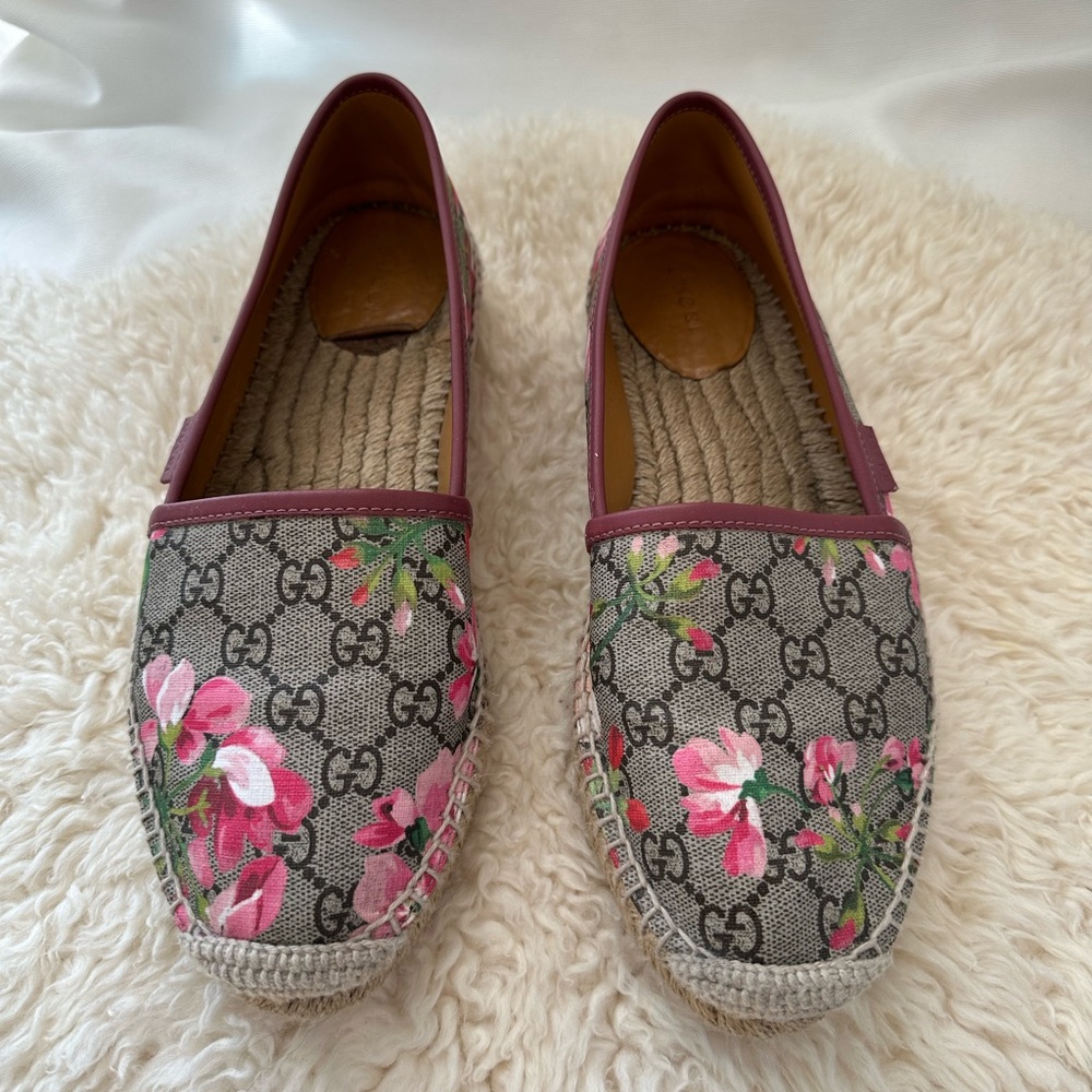 Gucci Flora women’s espadrille size 39